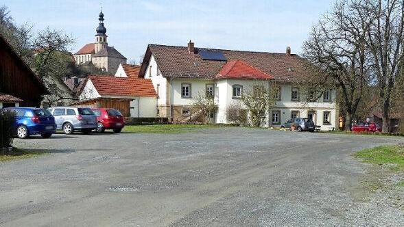 Im Sanierungsgebiet "Ortskern Trebgast" liegt auch der Steinhauerplatz, der ein Endpunkt einer geplanten "Freizeitachse Ortskern bis zum Badesee" werden soll. Foto: Dieter Hübner