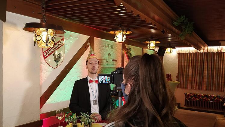 Der neue Elferratspräsident Frank Kilian stellt sich 2021 erst mal online vor.  Foto: s(3)/Quelle: Pascal Fries