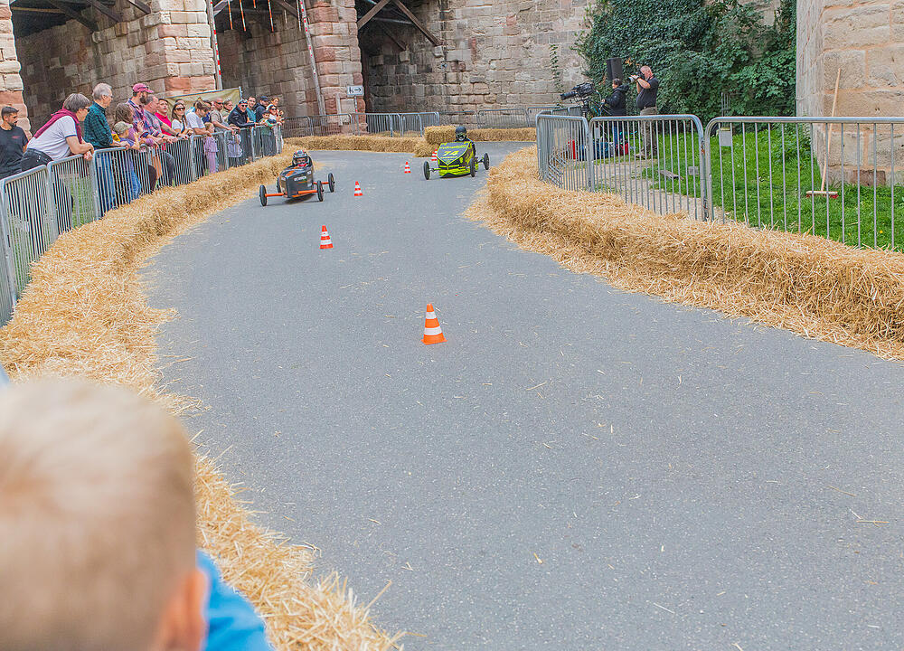 Im N&uuml;rnberger Burggraben vom Tierg&auml;rtnertor zum Hallertor.