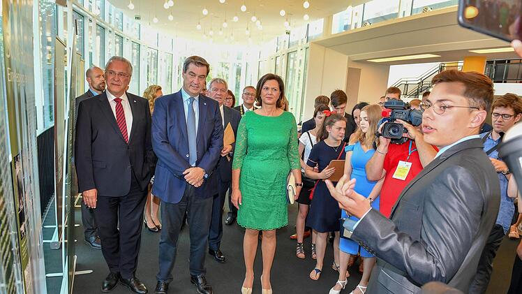 Festakt "100 Jahre Bamberger Verfassung" in der Konzert- und Kongresshalle am 24. Juli 2019. Foto: Ronald Rinklef