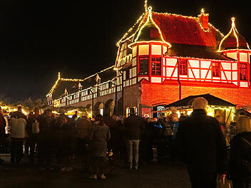 Winterzauberland auf dem Gut Wolfgangshof in Anwanden (Zirndorf bei Fürth)