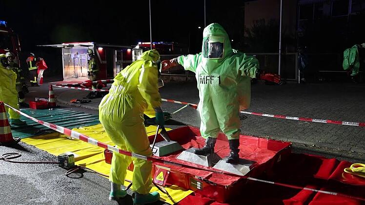 Warnung: Gaswolke über Aschaffenburg