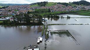 &Uuml;berschwemmungen in Kolumbien
