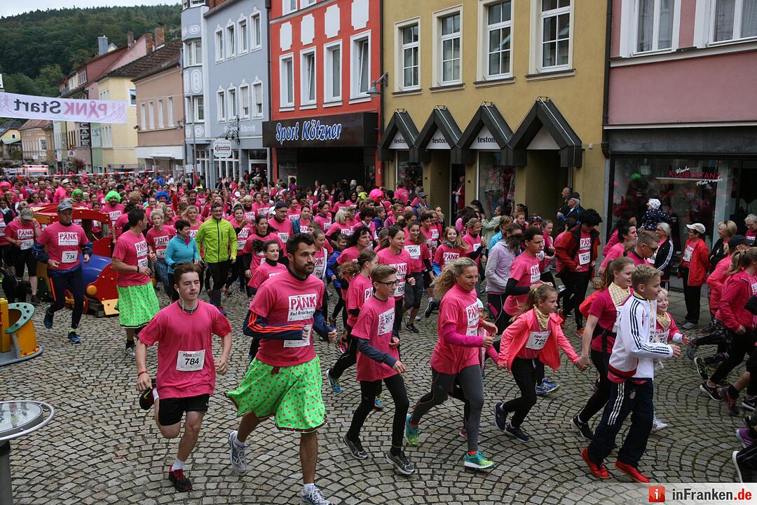 Pinklauf 2016 in Bad Brückenau