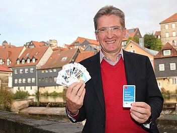 Hans Rebhan kämpft als IHK-Vizepräsident auch für die Belange des Landkreises Kronach. Dabei konnte er schon viele Trümpfe ausspiele. Foto: Veronika Schadeck