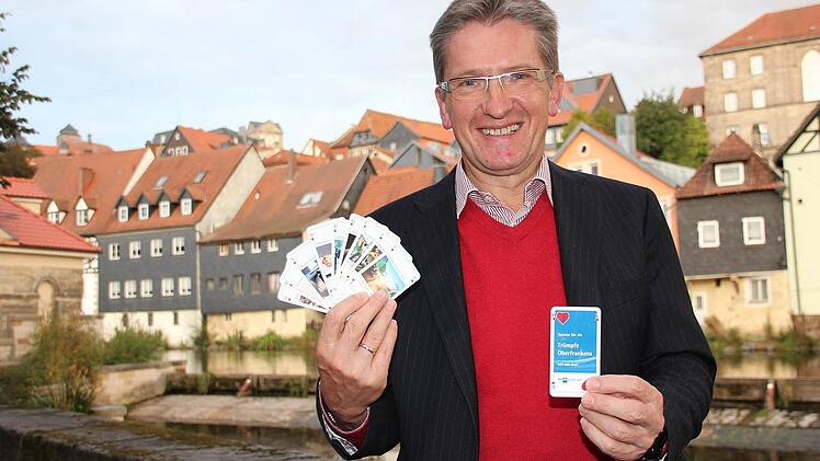 Hans Rebhan kämpft als IHK-Vizepräsident auch für die Belange des Landkreises Kronach. Dabei konnte er schon viele Trümpfe ausspiele. Foto: Veronika Schadeck