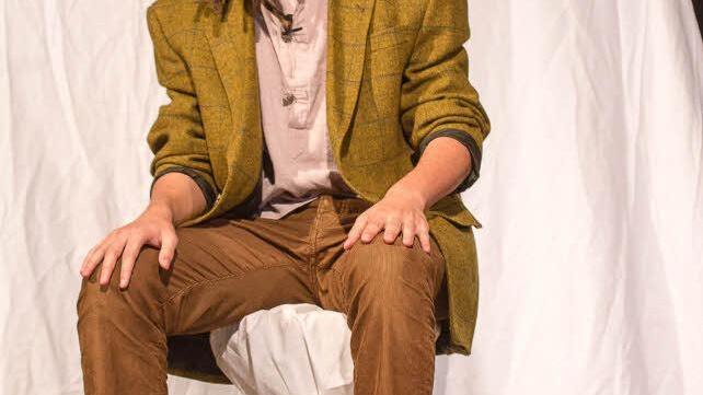 Simon Arnold verstand es, die angeklagte Seele Buschs auf der Bühne aufleben zu lassen.