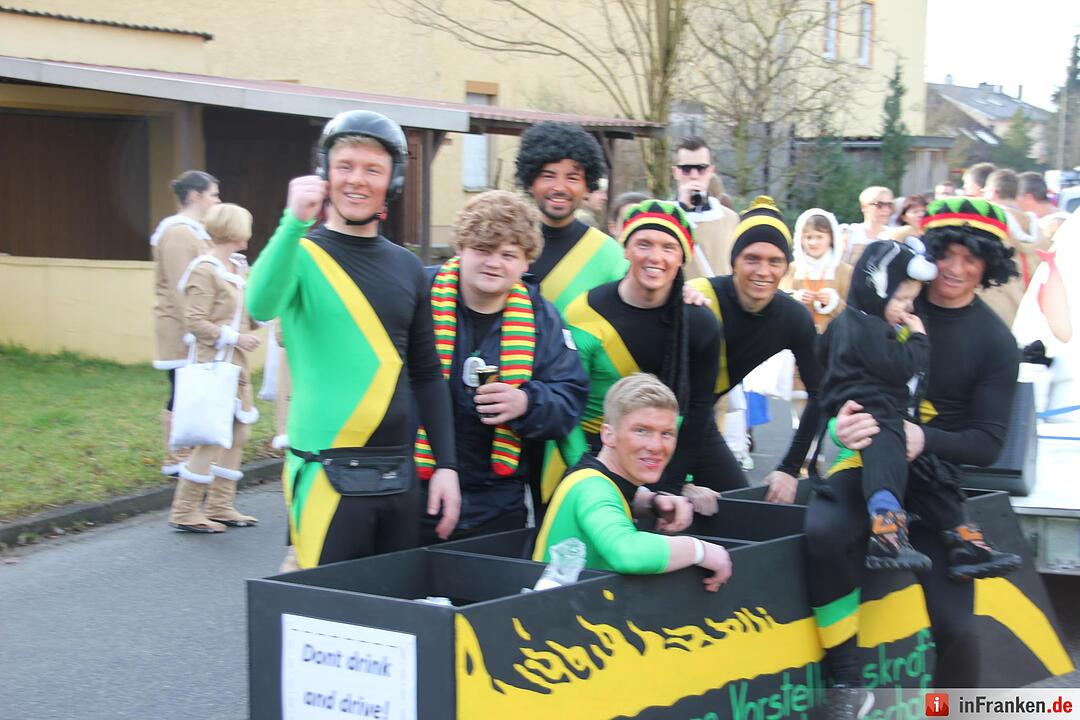 Faschingszug Oberhaid 2016