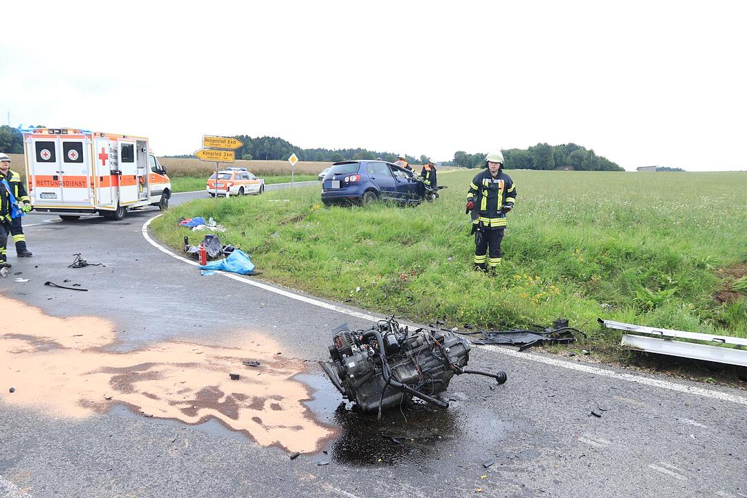 Schwerer Unfall im Landkreis Bamberg