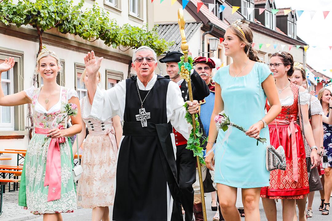 Weinfest-Eröffnung in Zeil am Main