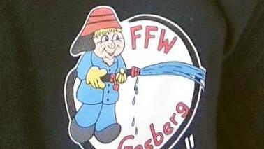 Das Logo der Löschzwerge auf einem T-Shirt