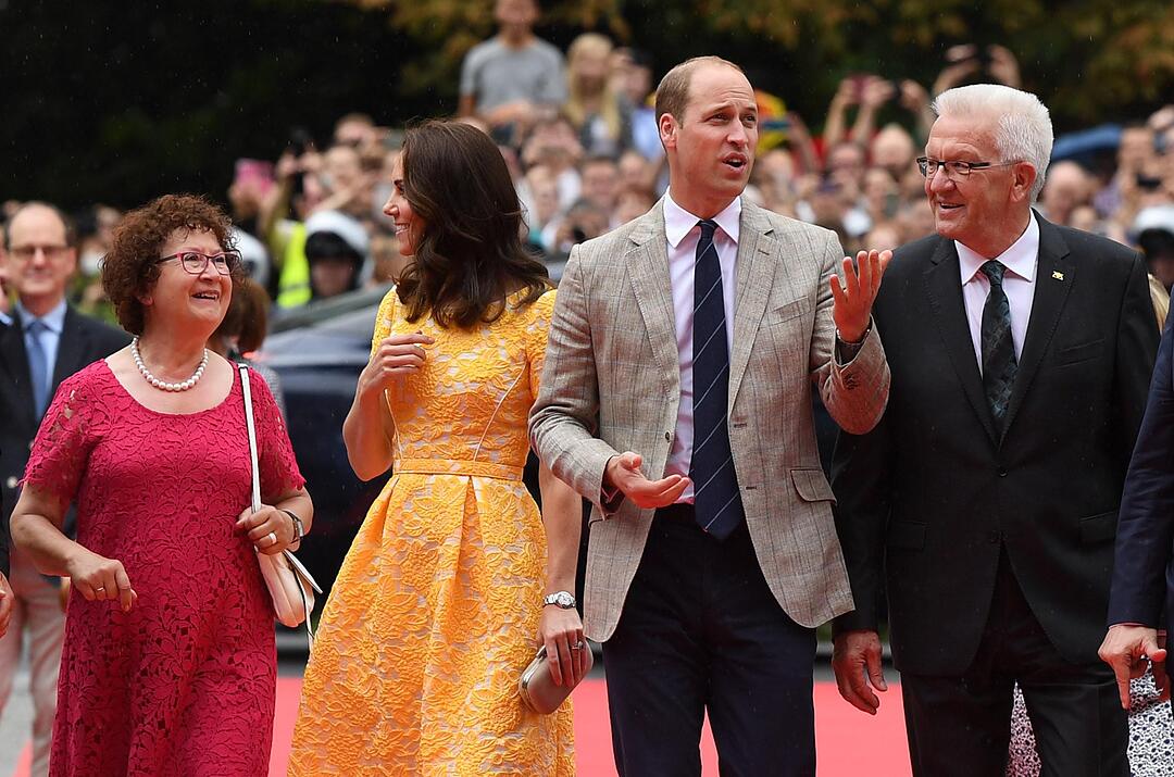 Prinz William und Herzogin Catherine besuchen Heidelberg