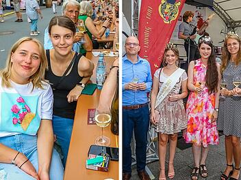 Bad Kissinger Weinfest 2023 eröffnet: Die schönsten Bilder vom ersten Tag - Fotostrecke