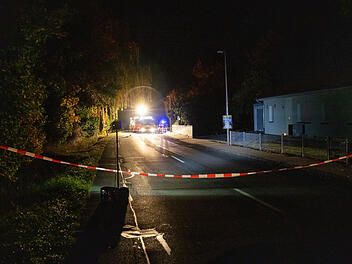 Hauptgasleitung bei Bauarbeiten in Obermichelbach besch&auml;digt