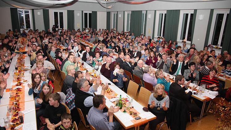 Die Zuschauer in Obertrubach