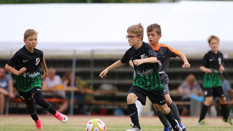 Schnappschüsse vom U11-Turnier beim SV Wildflecken. Foto: Fabio Mathea
