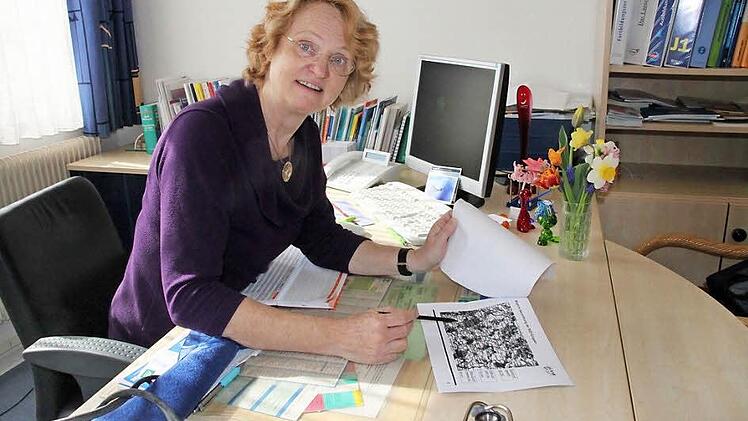 Dr. Gertrud Kuchler erläutert, wie die neue Bereitschaftsdienstgruppe für die Region aussehen könnte. Foto: Heike Beudert