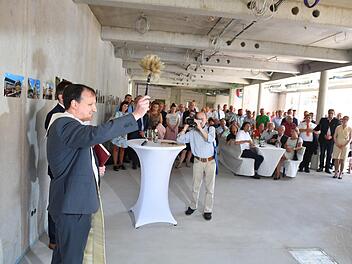 Die offizielle Einweihung des Wasserkraftwerks "Sterzermühle" fand am Donnerstagnachmittag (19. Juli) statt. Foto: Ronald Rinklef