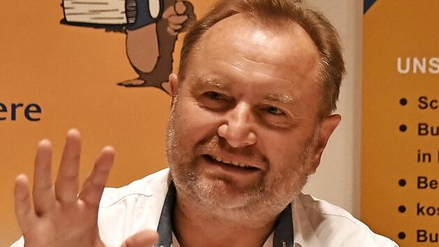 "In diesem Buch steckt sehr viel Pers&ouml;nliches", verriet der Autor Helmut Vorndran.