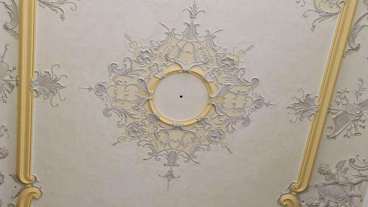 Blick zur sanierten Decke von St. MorizFoto: Jochen Berger