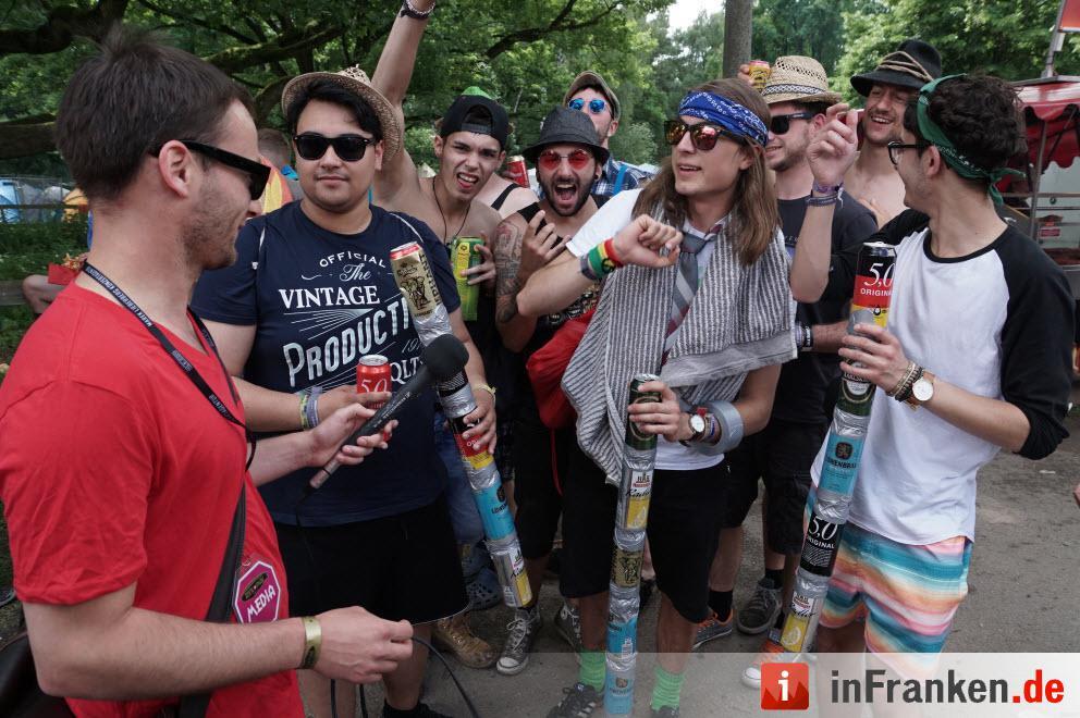 Rock im Park 2016 - Zeltplatz am Samstag