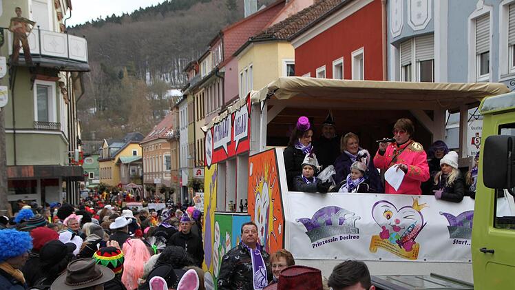 Faschingszug Bad Brückenau 2018 Foto: Ulrike Müller