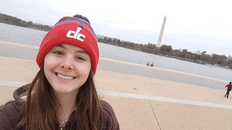 Larissa in Washington. Larissa Barth