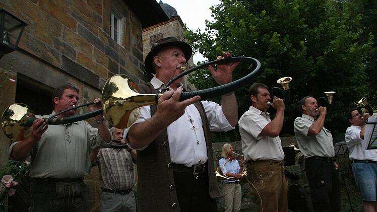 Für Musik sorgte die Jagdhornbläsergruppe Kulmbach-Stadtsteinach.