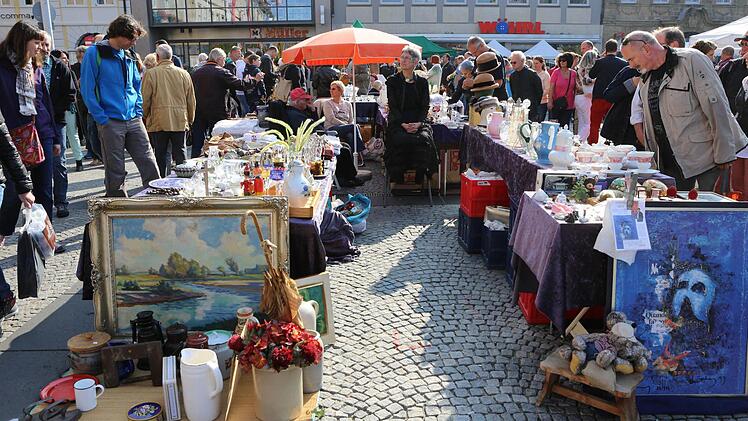 Antikmarkt Bamberg 2014 Foto: Barbara Herbst