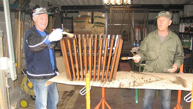 Günther "Wacki" Wackenreuter und Martin Ziegler Foto: Paul Ziegler