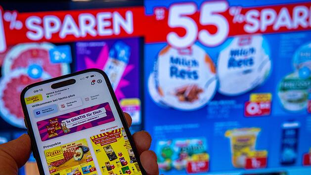 Rabatt-App von Lebensmittelh&auml;ndler Netto
