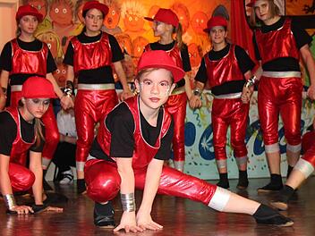 Alina Böhnisch war einer der Stars bei der Kindergarde. Foto: Ralf Kestel