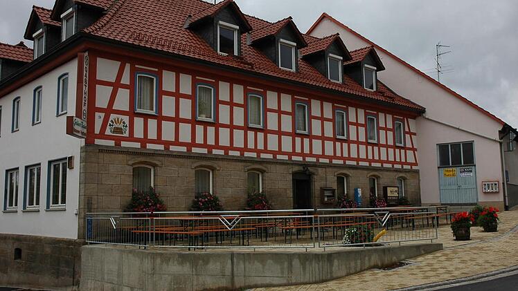 Brauerei-Gaststätte Hartleb Maroldsweisach: regelmäßig geöffnet.