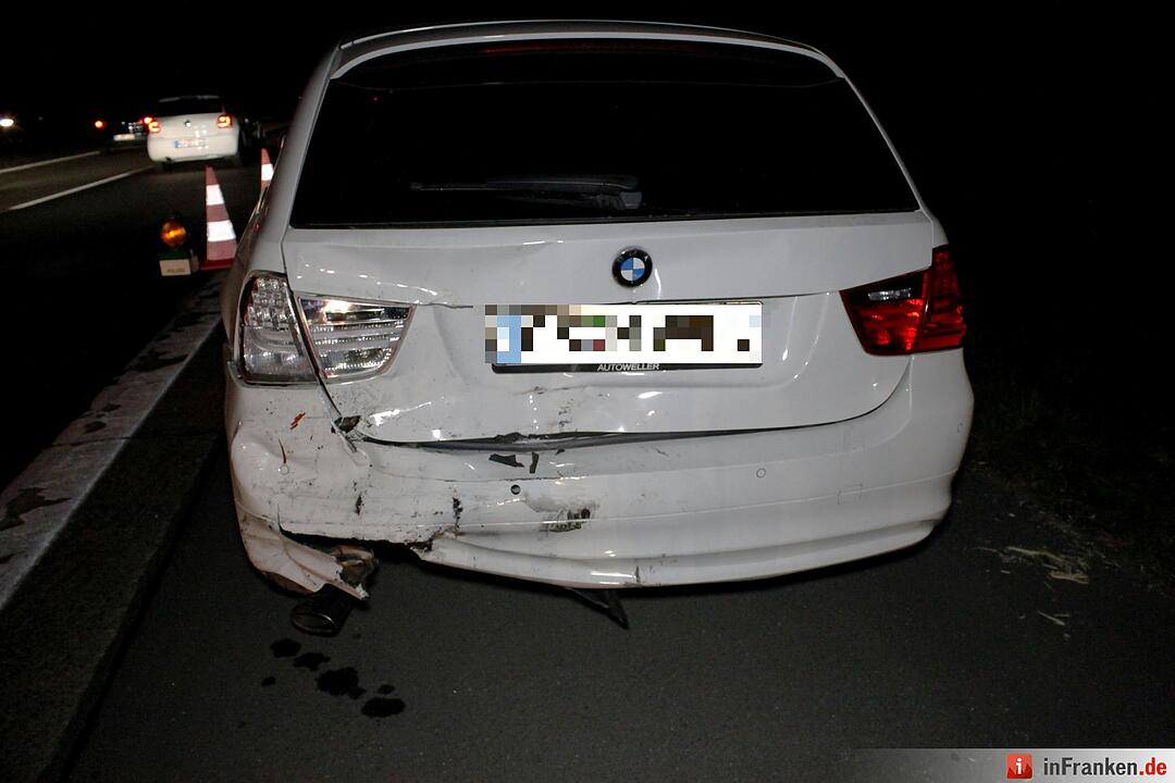 Schwerer Unfall auf A3 bei Gremsdorf