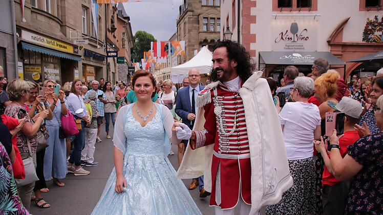 Eröffnung des Rakoczy-Festes 2022 am Marktplatz. Foto: Benedikt Borst