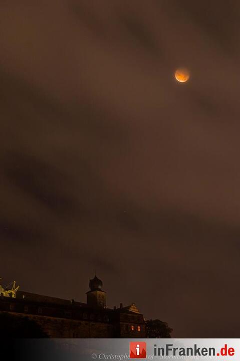 Leserfotos: Blutmond über Franken