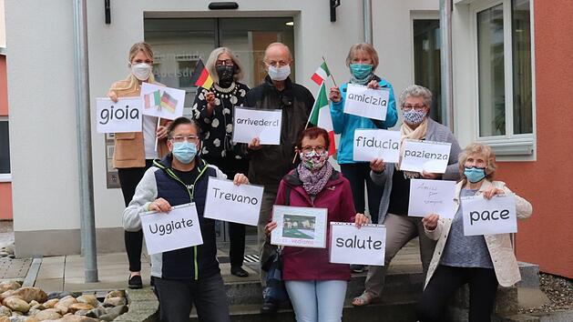 Die Adelsdorfer standen stets in engem Kontakt mit Uggiate Trevano und erkundigten sich, wie es den Freunden dort geht. Foto: Johanna Blum