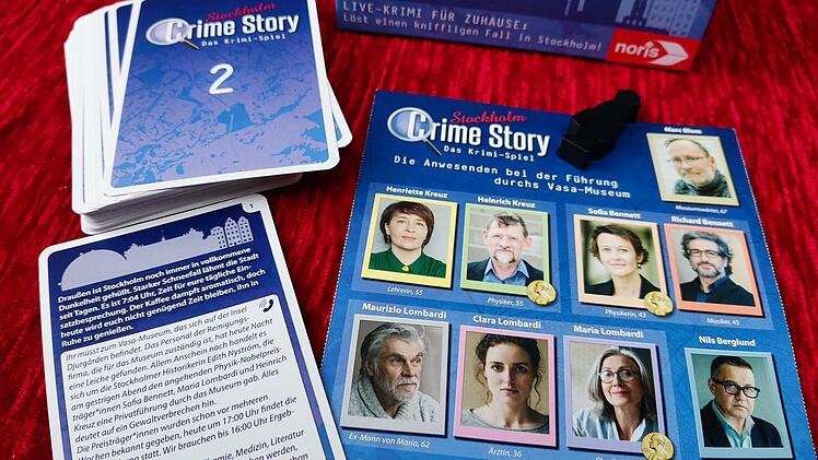 Spiele-Test Crime Story Stockholm - Rezension des Krimi-Spiels