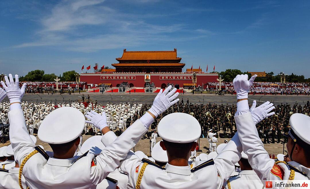 Militärparade in China