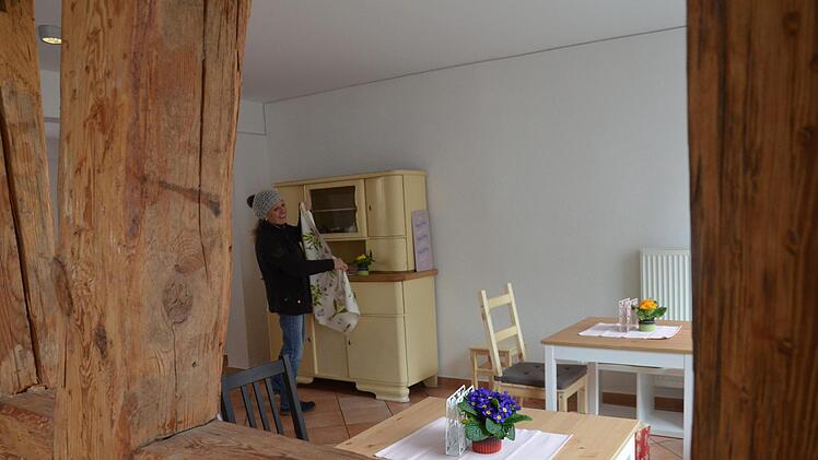 Im Moment wird das Lokal noch eingerichtet.