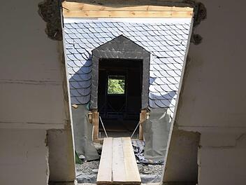 Das Haupthaus wird mit der Kapelle durch eine Passage verbunden.  Foto: Andreas Welz