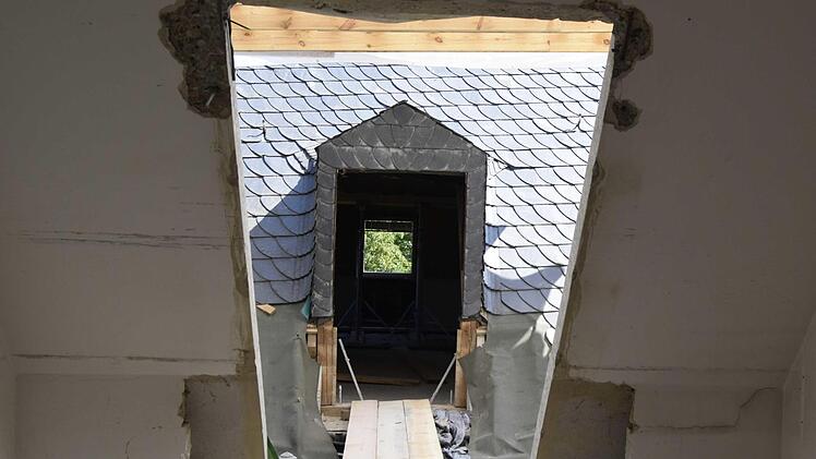 Das Haupthaus wird mit der Kapelle durch eine Passage verbunden.  Foto: Andreas Welz