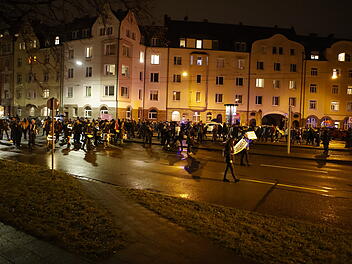 Corona-Demo in Nürnberg