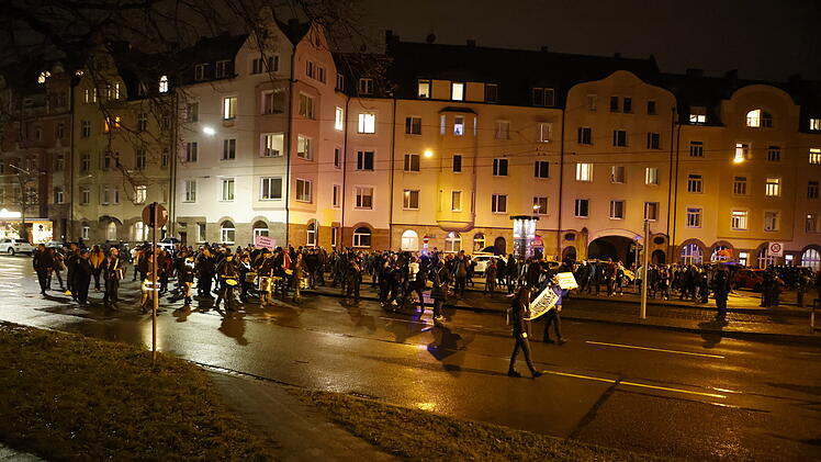 Corona-Demo in Nürnberg