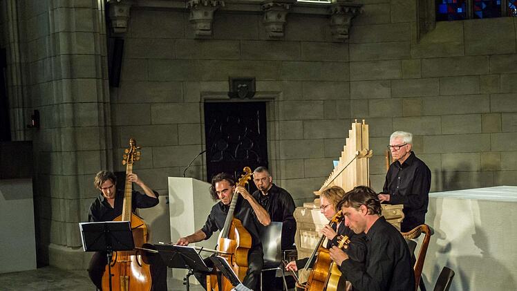 Impressionen vom Konzert der Capella Antiqua Bambergensis in St. Augustin in CoburgFoto: Jochen Berger