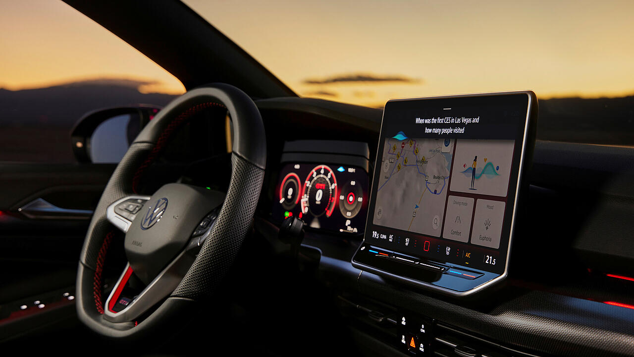 VW bringt Knstliche Intelligenz ins Auto - Vorstellung auf CES 2024