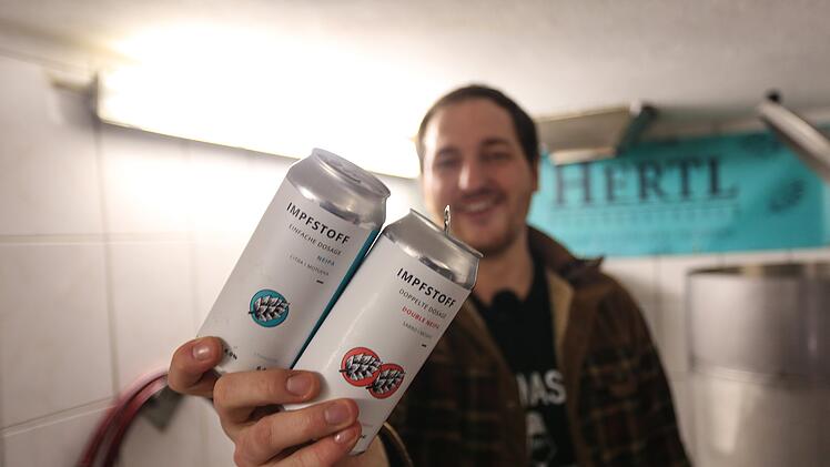Braumeister mit genialer Idee: Bier namens "Impfstoff" wird zum Kassenschlager