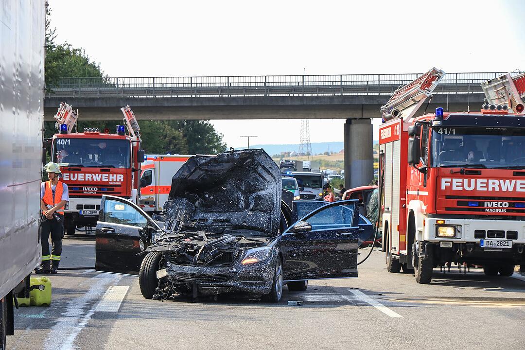 A70 bei Viereth: Kollision im Feierabendverkehr