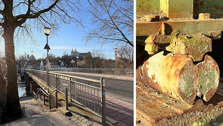 Bamberger Markusbrücke monatelang gesperrt - "erhebliche Schäden"