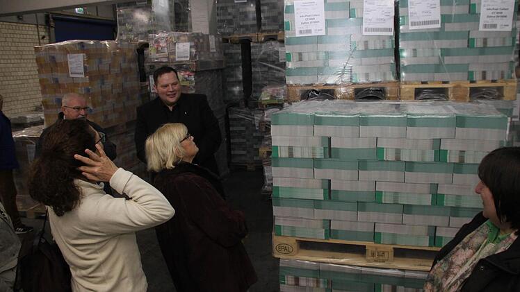 Betriebsführung bei Baumann Druck Foto: Dagmar Besand